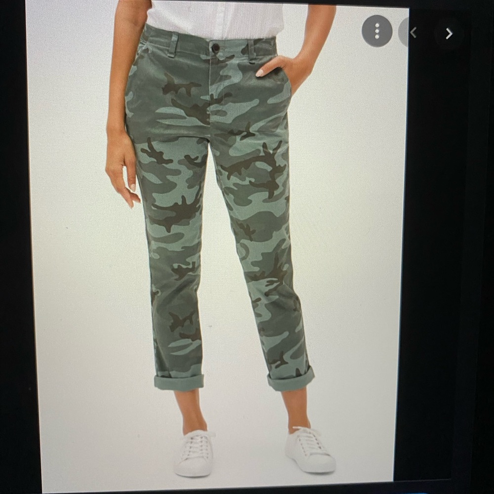 gap womens camo pants